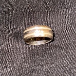 TIFFANY & CO: Sterling Silver Atlas Groove Band